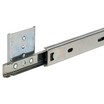 Шариковые направляющие Larvij для клавиатуры, без доводчика, 350 мм, никель, 2 шт., L9605-350NI