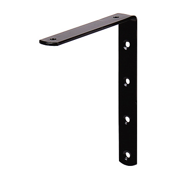 Кронштейн Larvij Angle, 125x20x150 мм, черный, L7658BL