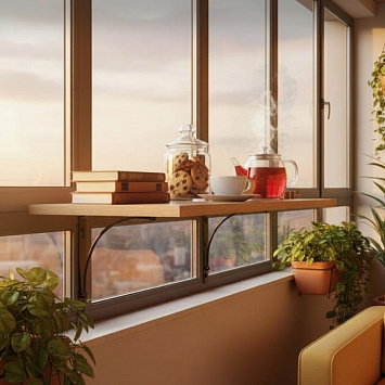 Кронштейн Larvij Арочный, 200x21x200 мм, антик бронза, L7605AB