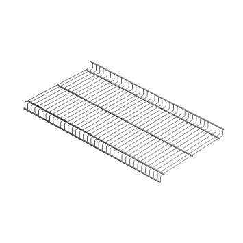 Полка проволочная Larvij, 712х370 мм, серый, L9975-35GA