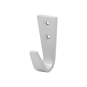 Крючок Larvij Трапеция, 39x29x70 мм, белый, LHK186WH