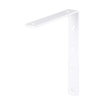 Кронштейн Larvij Angle, 125x20x150 мм, белый, L7658WH