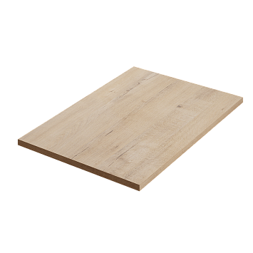 Полка ЛДСП Larvij, 585x406x16 мм, дуб Бунратти, LWBO406