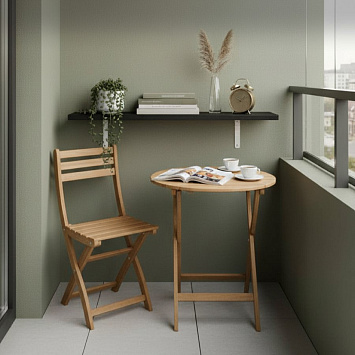 Кронштейн Larvij Angle, 125x20x150 мм, белый, L7658WH