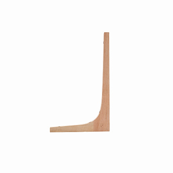 Кронштейны Larvij Деревянные, 250x18x150 мм, сосна, 2 шт., L5202