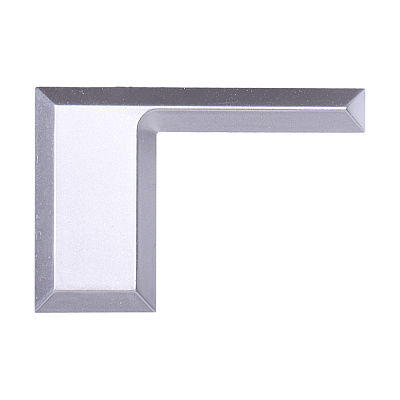 Буква дверная Larvij «Г», 37x60 мм, матовое серебро, LNP3 MS #Г Фото 1