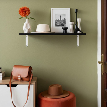 Кронштейн Larvij Angle, 125x20x150 мм, белый, L7658WH