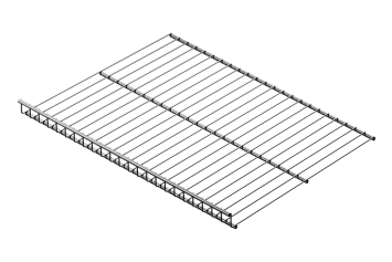 Обувница стационарная Larvij, 462x355 мм, серый, L9455-ST35GA