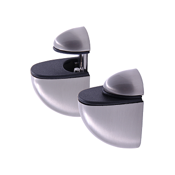 Кронштейны Larvij Пеликан, 40x25x55 мм, никель, 2 шт., L3207BN