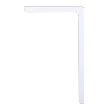 Кронштейн Larvij Модерн, 150x250x25 мм, белый, L7724WH