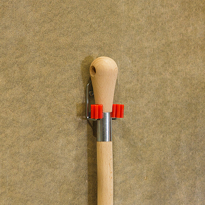 Набор держателей для швабры Larvij, 50x56x40 мм, металл, 2 шт., LG933Z Фото 2