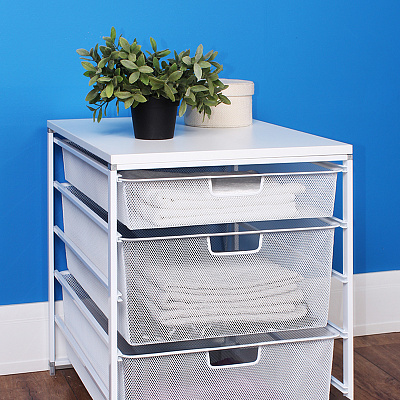 Полка ЛДСП для тумбы Larvij, 435x565 мм, белый, LWWHWS(N) Фото 2