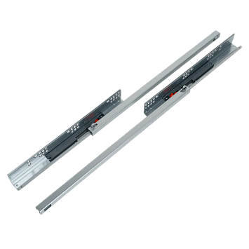 Шариковые направляющие Larvij, с доводчиком, 500 мм, никель, 2 шт., L9606-C500NI