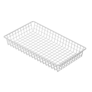 Корзина проволочная Larvij, 643x368x85 мм, белый, L95708-35WH