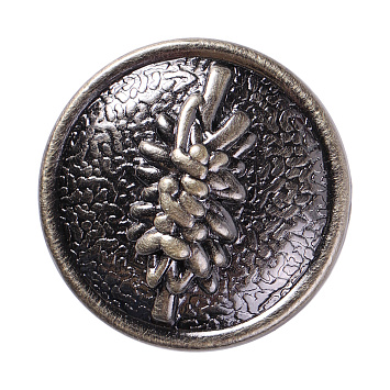 Ручка мебельная Larvij Кноб, 25x25x22 мм, антик бронза, L4.knob12AB