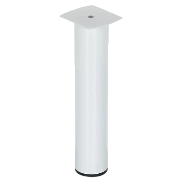 Комплект ножек Larvij, 250xØ50 мм, белый, 5 шт., LSB250WH50