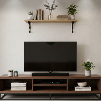 Кронштейн Larvij Орнаментал, 150x13x150 мм, антик бронза, L7406AB